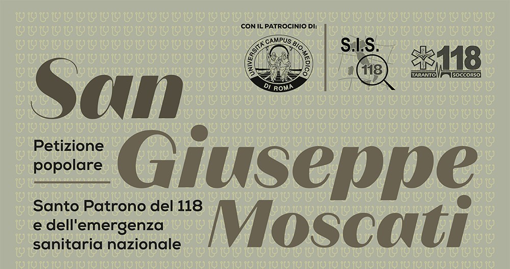 Giuseppe Moscati sara il patrono del 118?